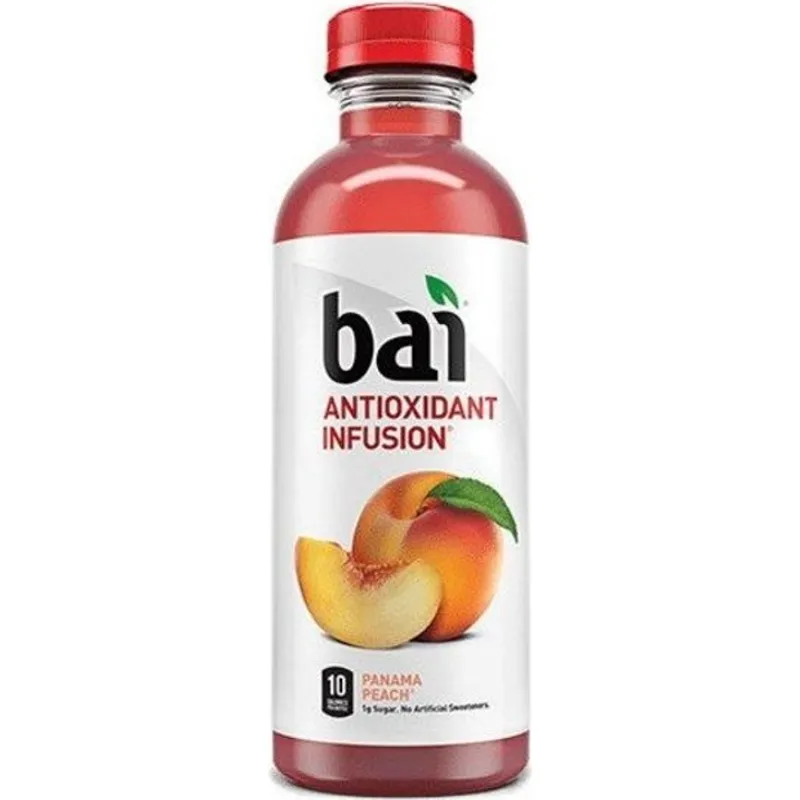 Bai Antioxidant Infusion Panama Peach Plastic view 1