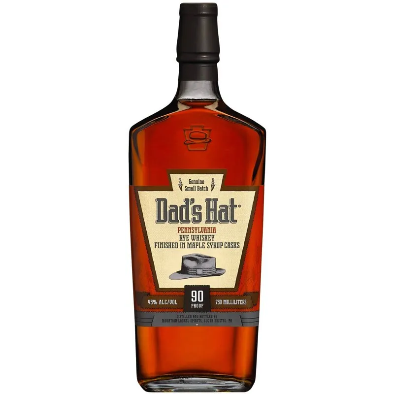 Dad's Hat Pennsylvania Maple Cask Finish Rye Whiskey view 1