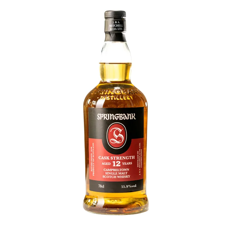 Springbank 12 Year Cask Strength Single Malt Scotch Whisky view 1