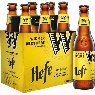 Widmer Brothers Brewing Hefeweizen 6 Pack 12 oz Bottles