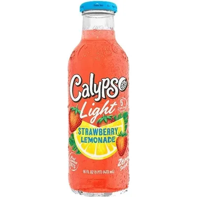 Calypso Zero Sugar Light Strawberry Lemonade 16oz Bottle