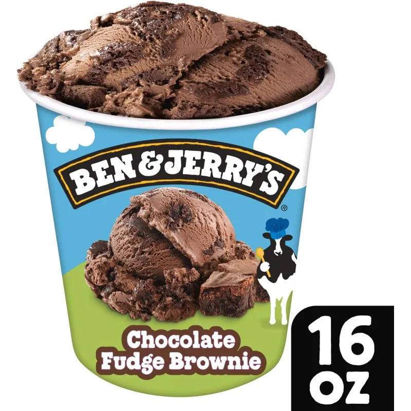 Ben and Jerry's Chocolate Fudge Brownie Ice Cream view 1