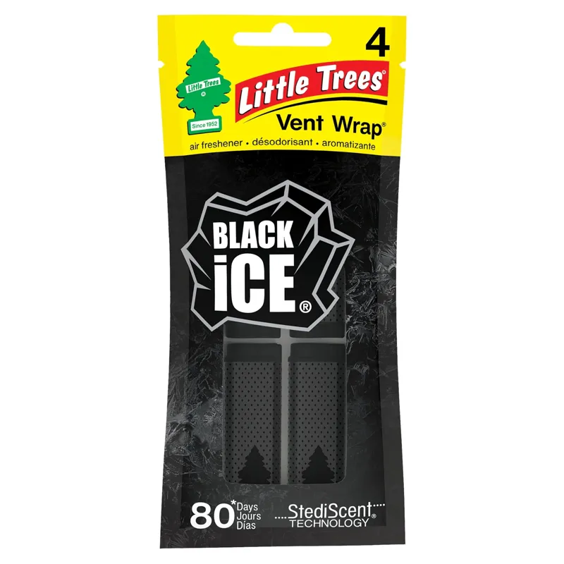 Little Trees Vent Wrap Air Freshener Black Ice Scent view 1