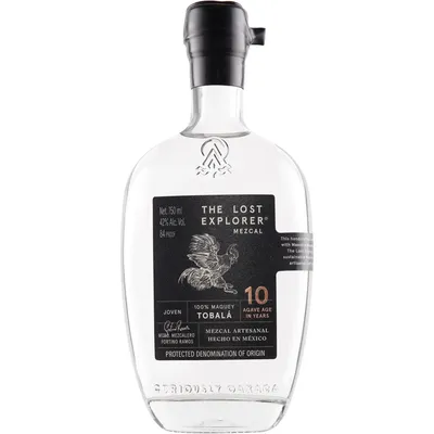 The Lost Explorer 10 Year Old Tobala Mezcal 750ml Bottle