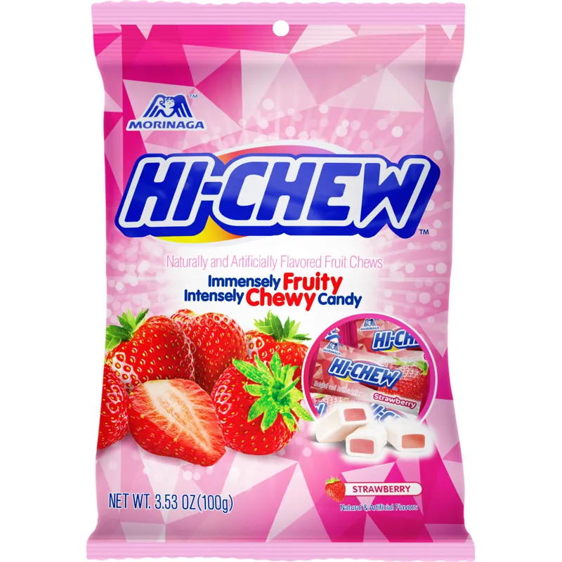 Hi Chew Strawberry Flavor Chewy Candy view 1