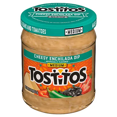 Tostitos Cheesy Enchilada Dip 15 oz Jar