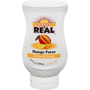 Real Mango Puree Infused Syrup