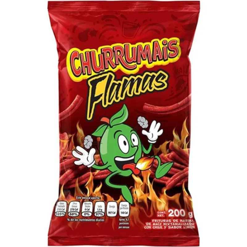 Sabritas Churrumais Flamas Snack view 1