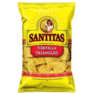Santitas Yellow Corn Triangles Tortilla Chips