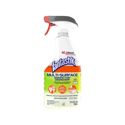 Fantastik Multi-Surface Disinfectant Degreaser 32 oz Bottle