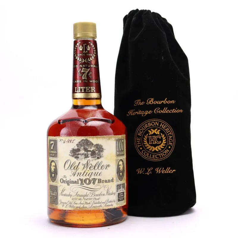 W. L. Weller Antique 107 Bourbon Whiskey view 1