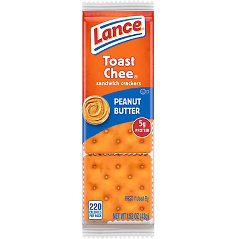 Lance Toast Chee Crackers Peanut Butter view 1