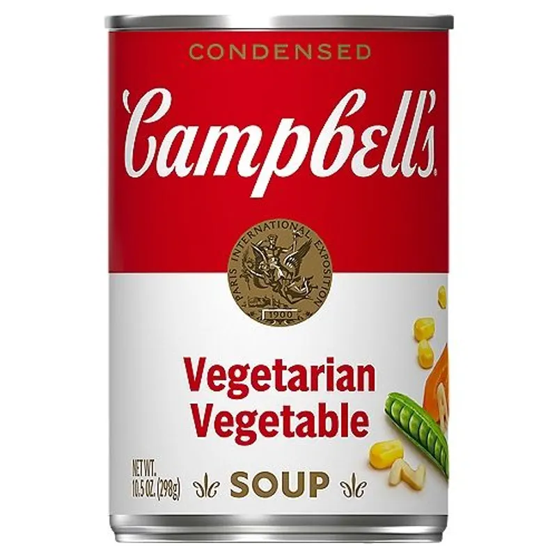 Campbell's Condensed Vegetarian Vegetable Soup view 1