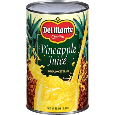 Del Monte Pineapple Juice 46oz Bottle