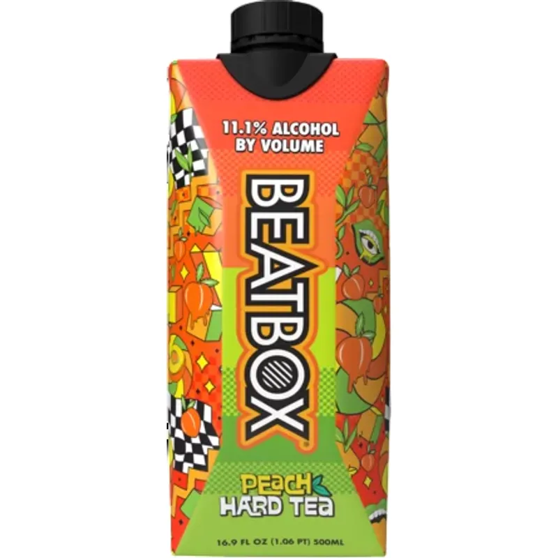 BeatBox Peach Hard Tea view 1