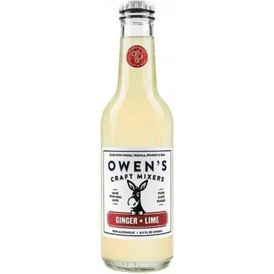 Owen's Craft Mixers Ginger + Lime 750mL