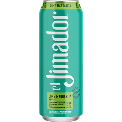 El Jimador Lime Margarita 23.5oz Bottle