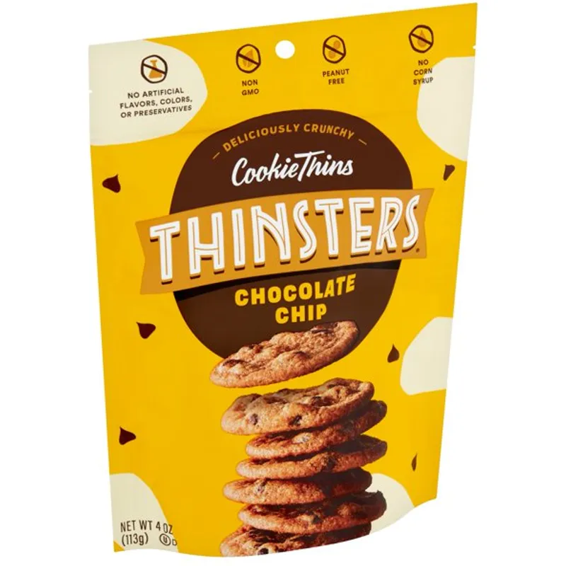 Thinsters Chocolate Chip Cookie Thins view 1