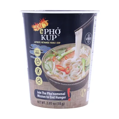 Pho'nomenal Spicy Phỏ Kup Vietnamese Noodle Soup 2.05 oz