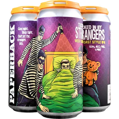 PaperBack Tucked In By Strangers 4 Pack 16 oz Cans 6.5% ABV