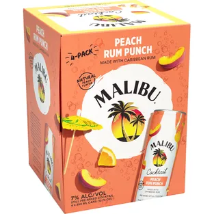 Malibu Peach Rum Punch