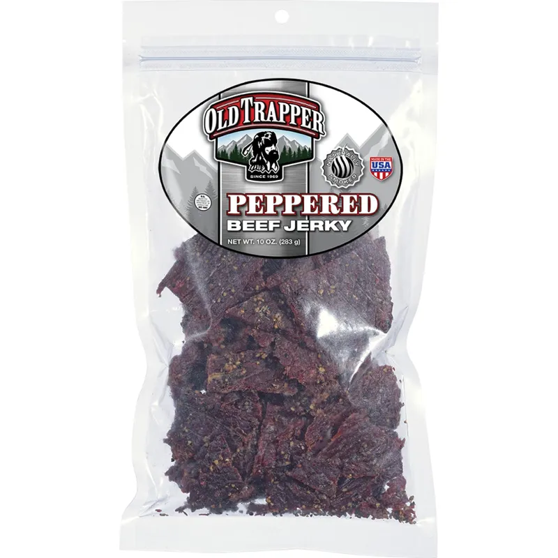 Old Trapper Peppered, Naturally Smoked Beef Jerky view 1