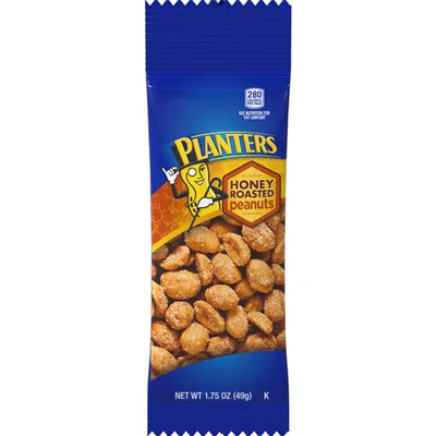 Planters Honey Roasted Peanuts 1.75 oz Bag