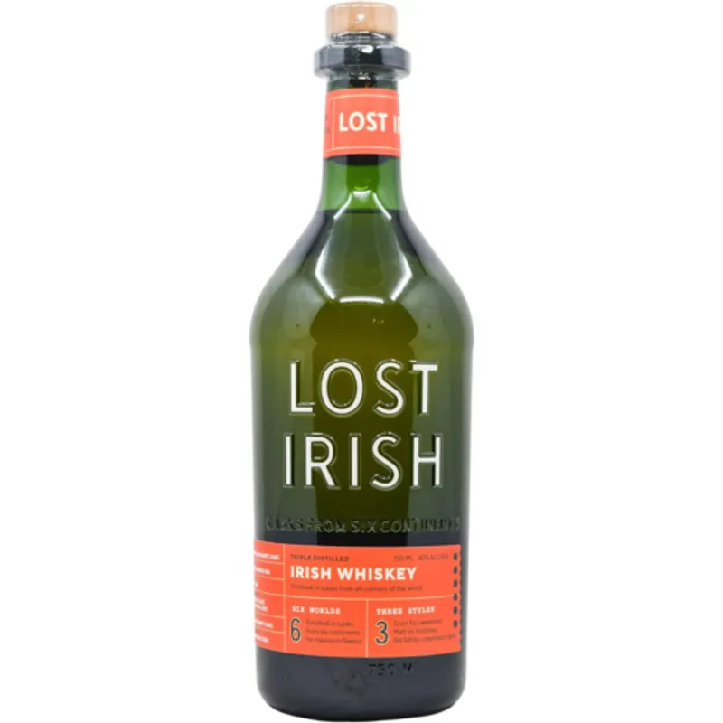 Lost Irish Blended Whiskey view 1