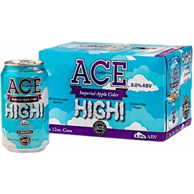 Ace High Imperal Apple Cider 6x 12oz Cans