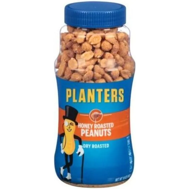 Planters Dry Honey Roasted Peanuts view 1
