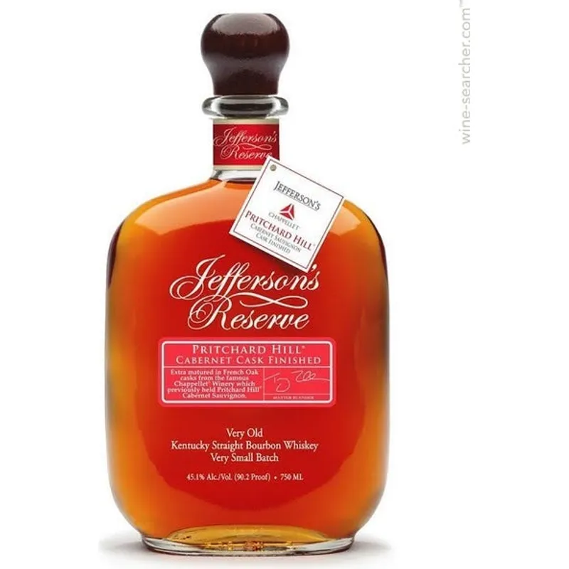 Jeffersons Reserve Bourbon Pritchard Hill Cabernet Cask Finished view 1