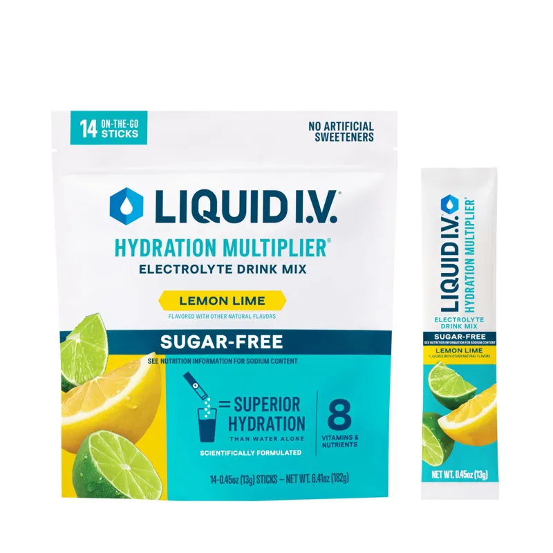 Liquid I.V. Hydration Multiplier Sugar-Free Lemon Lime view 1