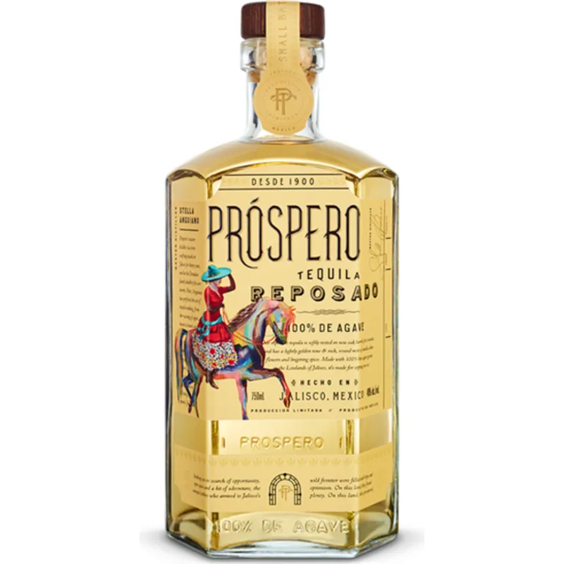 Prospero Tequila Reposado view 1