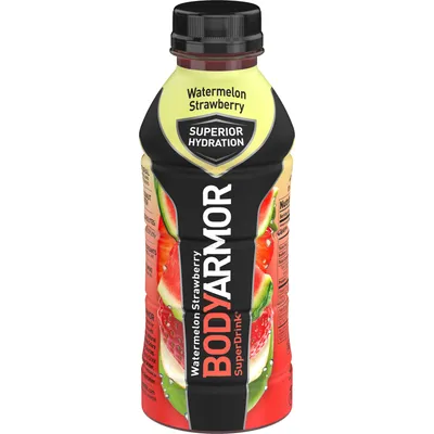 Body Armor Super Drink Watermelon Strawberry 16 oz Bottle