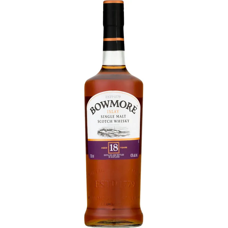 Bowmore Islay Single Malt Scotch Whisky 18 Year view 1