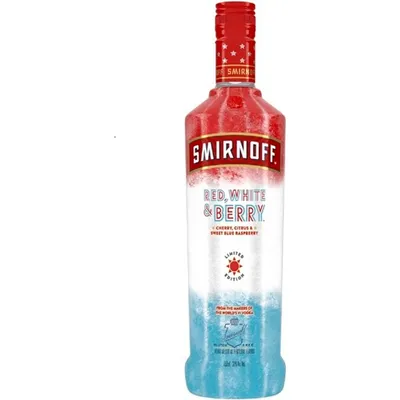 Smirnoff Red, White and Berry Vodka 750mL