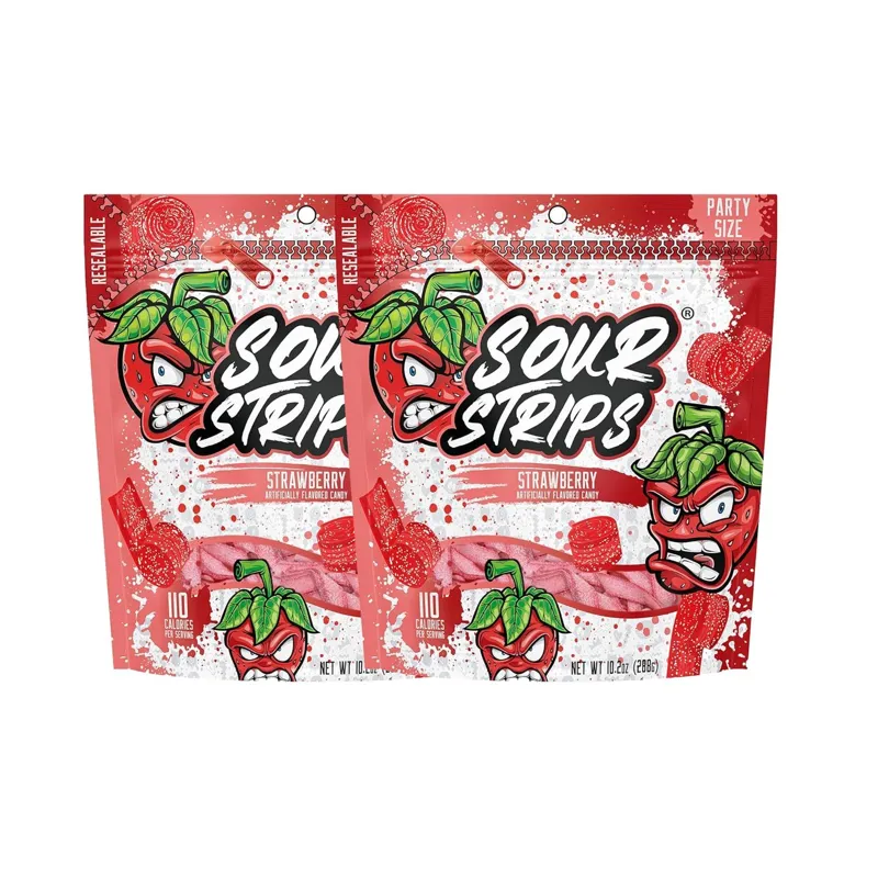 Sour Strips Strawberry view 1