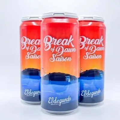 El Segundo Brewing Company Break of Dawn Saison 4 Pack 16 oz Cans
