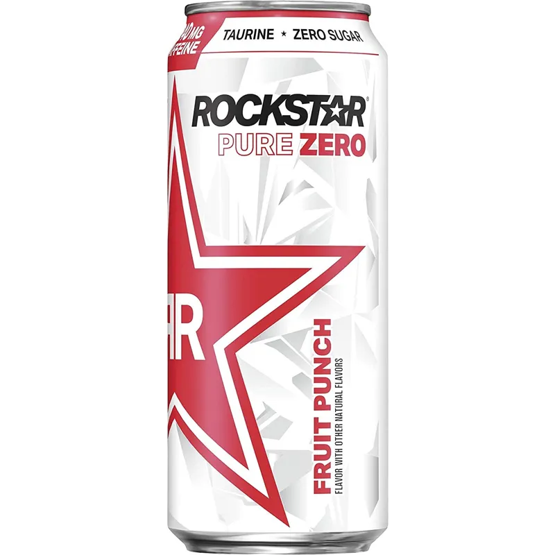 Rockstar Pure Zero Punched Energy Drink view 1