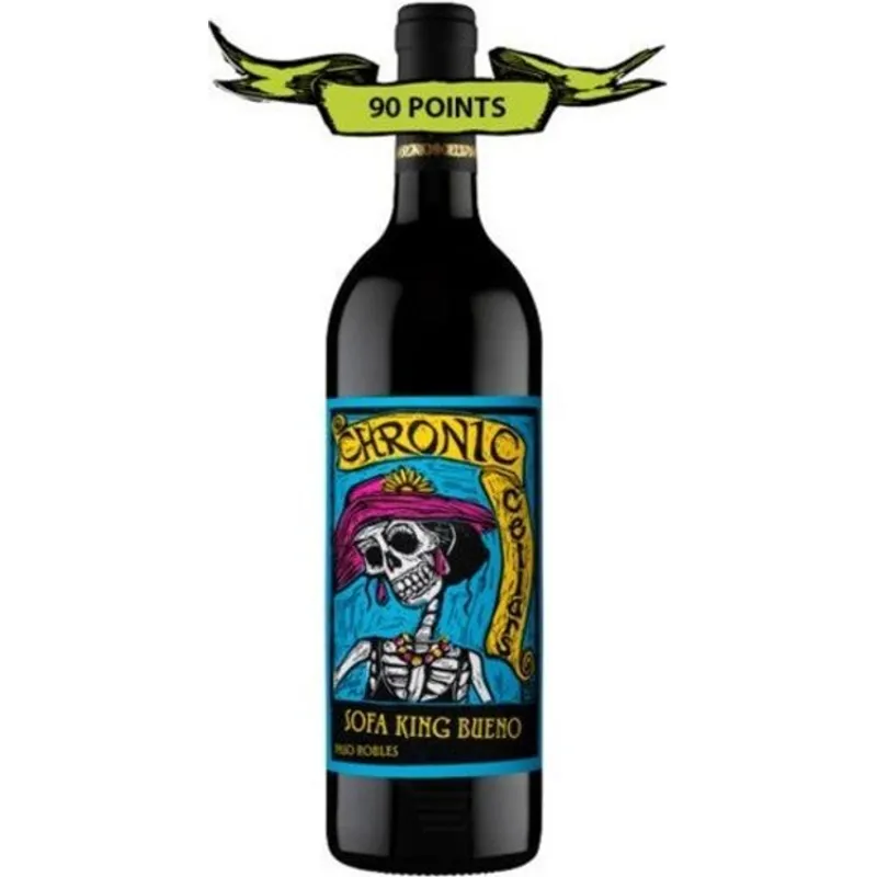 Chronic Cellars Sofa King Bueno Paso Robles Syrah Blend view 1