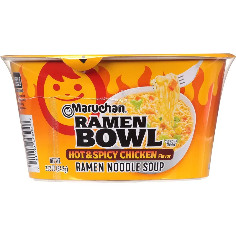 Maruchan Hot & Spicy Chicken Flavor Ramen Noodles view 1