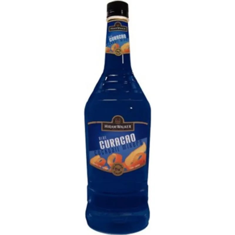 Hiram Walker Cocktail Mixers Blue Curacao view 1
