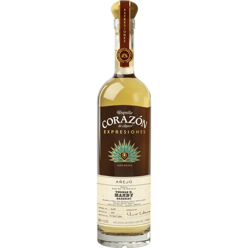 Corazon Expresiones Thomas H. Handy Sazerac Anejo Tequila view 1