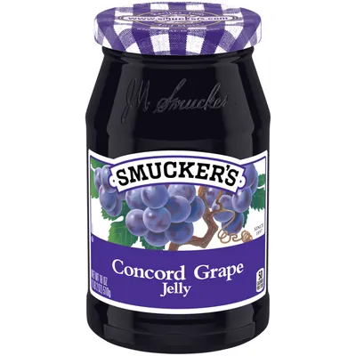 Smucker's Concord Grape Jelly 18 oz Jar