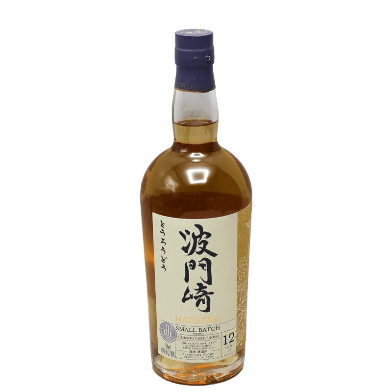 Hatozaki 12 Year Umeshu Cask Finish Small Batch Whisky view 1