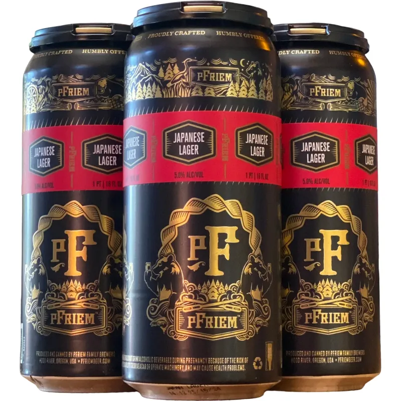 Pfriem Japanese Lager view 1