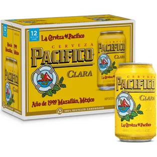 Pacifico Clara Mexican Lager Beer