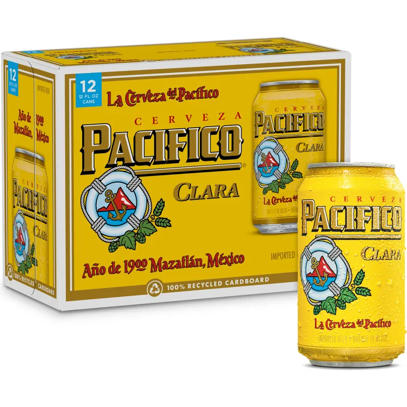 Pacifico Clara Mexican Lager Beer view 1