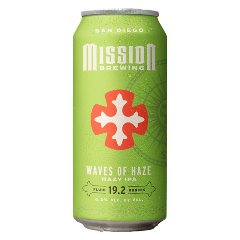 Mission Brewing Waves of Haze Hazy IPA view 1