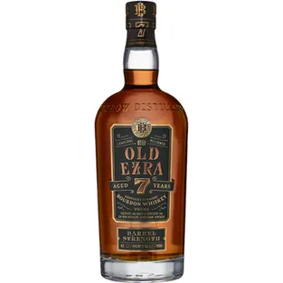 Old Ezra Kentucky Straight Bourbon Whiskey Barrel Strength 7 Year